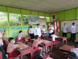 Satgas Penanganan Covid-19 Murung Raya Pantau Pelaksanaan PTM di Tiga Sekolah