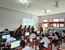 Satgas Pantau Penerapan Prokes pada Pelaksanaan Ujian PPPK di SMAN 1 Murung