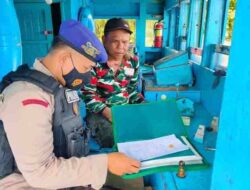 Satpolair Polres Seruyan Rutin Patroli Sambangi Nelayan