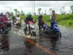Jalan Palangka Raya – Bukit Rawi Kembali Lumpuh
