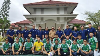 Ketua Askab PSSI Mura Melepas Tim Persemura Berlaga di Liga 3 Zona Kalteng