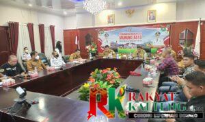 Sekda Mura Pimpin Rapat Persiapan HPN Tingkat Provinsi Kalteng