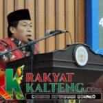 Ketua Bapemperda Sampaikan Perubahan Tata Tertib DPRD Murung Raya