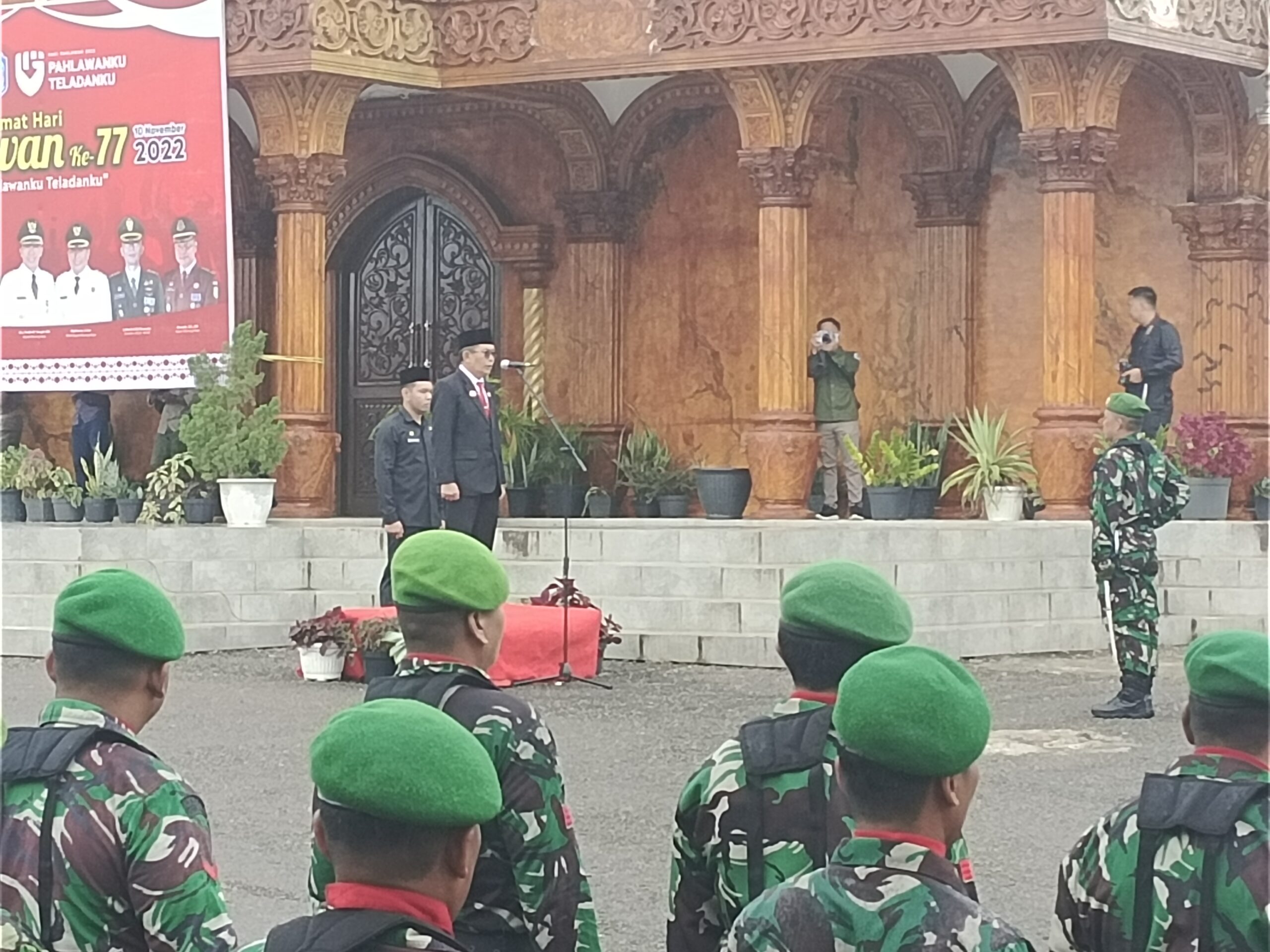 Diguyuri Hujan, Peringatan Hari Pahlawan di Mura Berjalan Lancar