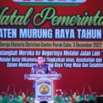 Bupati Perdie Sebut Natal Membawa Damai di Hati