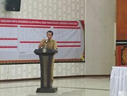 Deklarasi Damai dan Fakta Integritas, Calon Kades Diminta Jangan Langgar Aturan Pilkades
