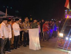 Bupati Mura Lepas Peserta Pawai Takbir Keliling Malam Hari Raya Idulfitri 1444 H