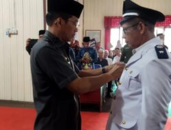 Bupati Mura Lantik Pj. Kades Puruk Kambang