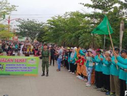 Wabup Mura Lepas Peserta Jalan Sehat Muhammadiyah