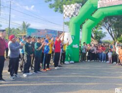 Bupati Mura Lepas Peserta Jalan Sehat Dalam Rangka HUT Bhayangkara ke – 77