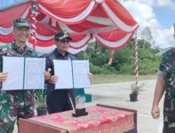 Wabup Mura Apresiasi TMMD di Laung Tuhup dan Batura