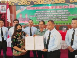 Sejumlah Kepala OPD dan Direktur RSUD Teken MoU Dengan Kejari Mura