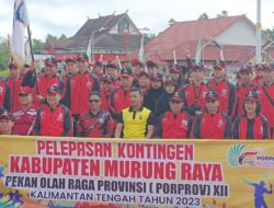 Wabup Mura Lepas 244 Atlet Ikuti Porprov XII di Sampit