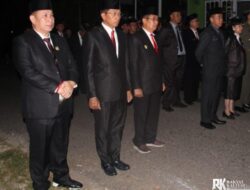 Ketua DPRD Mura Ikut Apel Kehormatan dan Renungan Suci di TMP