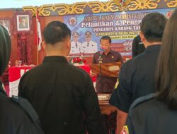 Bupati Perdie M Yoseph Kukuhkan Pengurus Karang Taruna periode 2023-2028