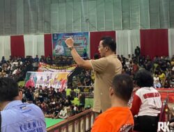 Perdie Resmi Tutup Turnamen Bola Voli Bupati Cup 2023.