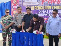 Perdie Resmikan Balai Pengujian Kendaraan Bermotor