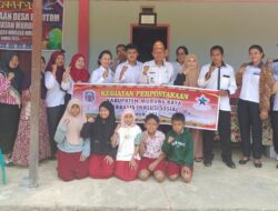 Dispursip Mura Tinjau Perpustakaan Desa Bahitom dan Danau Usung