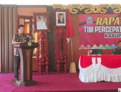 Asisten II Setda Mura Buka Rakor Tim Percepatan Penurunan Stunting