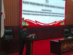 DPRD Mura Berikan Pemandangan untuk Dua Buah Raperda
