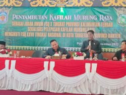 Empat Kafilah Mura FSQ Nasional Diberikan Uang Pembinaan Dari Heriyus M.Yoseph