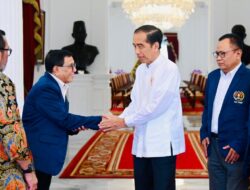Presiden Jokowi Terima Pengurus PWI Pusat di Istana Merdeka
