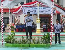 Pimpin Upacara HUT PGRI ke – 78, Ini Pesan Hermon Kepada Guru