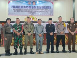 Wakil Ketua I DPRD Mura Hadiri Pembukaan Pelatsar dan Pembaretan Satpol PP, Damkar dan Satpam