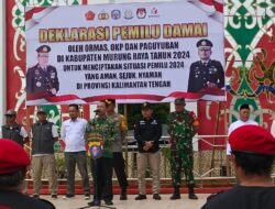 Ini Pesan Pemkab Mura Dalam Deklarasi Pemilu Damai Jelang Pemilu 2024