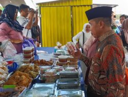Hermon Buka Pasar Ramadan Disambut Antusias Warga