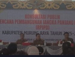 Pemkab Gelar Konsultasi Publik RPJPD Mura Tahun 2025 – 2045