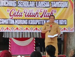 Pemkab Dukung Kehadiran Sekolah Lansia di Mura