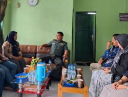 Danramil 1013-03/Teweh Tengah Terima Kunjungan PPK Teweh Tengah