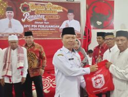 Pererat Silatuhrahmi Asisten III Hadiri Undangan Bukber DPC PDIP Mura