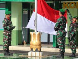 Pupuk Nasionalisme, Kodim 1013/ MTW Rutin Upacara Setiap Hari Senin