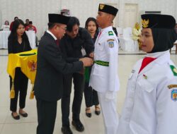 Siap Emban Tugas Penting, Anggota Paskibra Mura Telah Dikukuhkan
