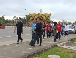 Pj Bupati Kunjungi Car Free Day Perdana di Murung Raya