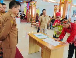 Masuki Purna Tugas, Pemkab Mura Gelar Pelepasan Sekaligus Sertijab Kadis Kominfo SP Baru