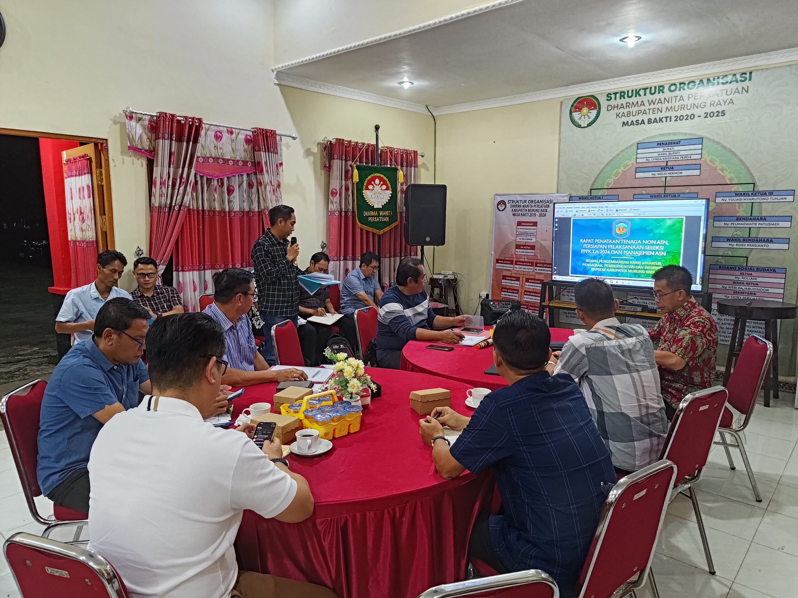 Rapat Persiapan Seleksi PPPK 2024 di Murung Raya