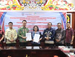 Pemkab Mura Teken MoU Terkait Pemanfaatan Layanan Perbankan