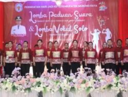 Dinas Kesehatan Murung Raya Raih Juara 1 Lomba Paduan Suara