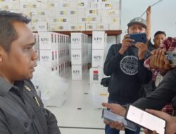 Waket I DPRD Seruyan Tinjau Gudang Logistik KPU Seruyan