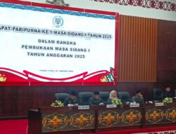 DPRD Mura Telah Laksanakan Pembukaan Paripurna Ke 1 Masa Sidang I TA 2025