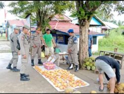 Satpol PP Mura Edukasi Pedagang Kaki Lima Kawasan Jembatan Merdeka