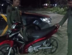 Satpol PP Mura Datangi Pemuda, Satu Sepeda Motor Ditinggal Kabur