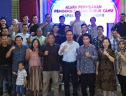 Pemkab Mura Hadiri Perpisahan Pimpinan Bank Kalteng Cabang Puruk Cahu