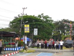 Pemkab Mura Hadiri Apel Patroli Skala Besar Jelang Putusan MK Pilkada