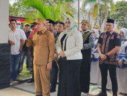 Penyambutan Wakil Bupati di Rujab Berlangsung Meriah