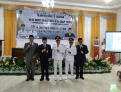 Sertijab Dari Pj Bupati Barsel, Eddy Raya Samsuri Sampaikan Apresiasi