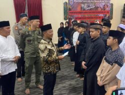 Bupati dan Wakil Bupati Mura Kompak Hadiri Peringati HUT Satpol PP, Damkar dan Linmas